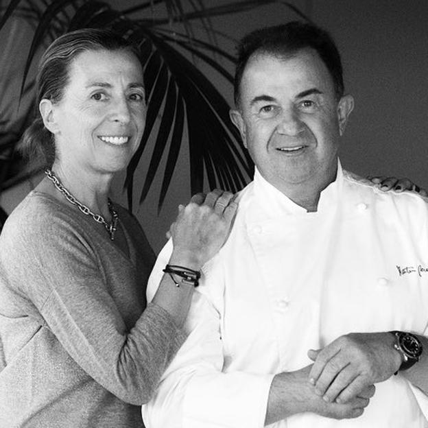 La historia de amor de Martín Berasategui y Oneka Arregui: un despiste, un caserío y una hija en común