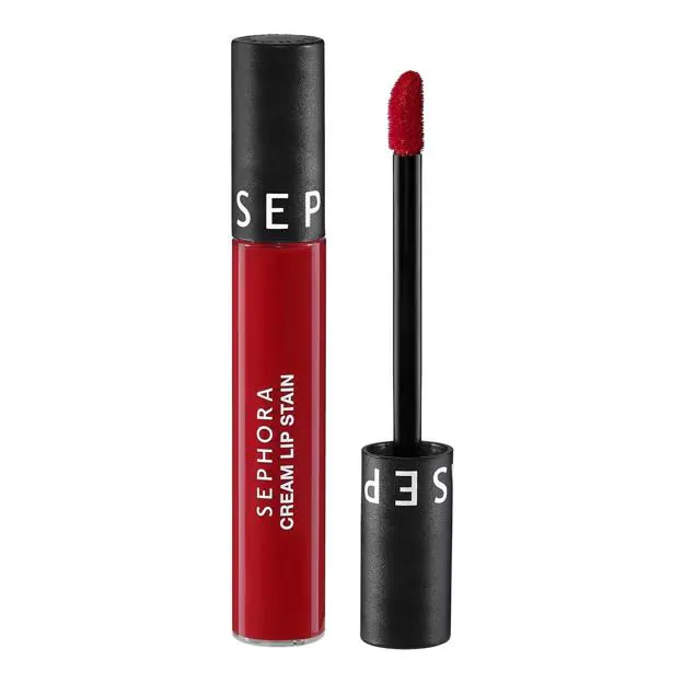 Cream Lip Stain en tono 01 Always Red de Sephora Collection