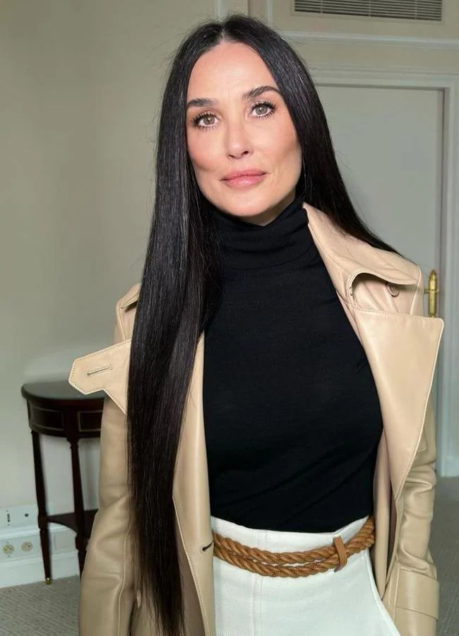 Demi Moore con melena XXL/@demimoore