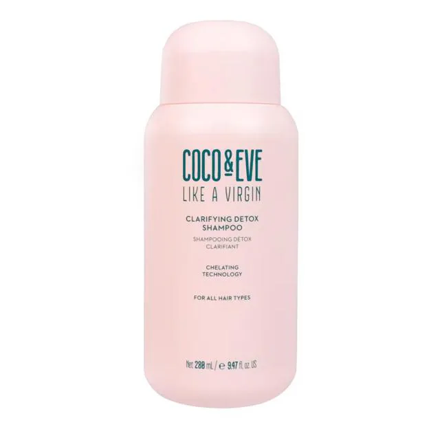 Clarifying Detox Shampoo de Coco & Eve. Precio: 26,99 euros