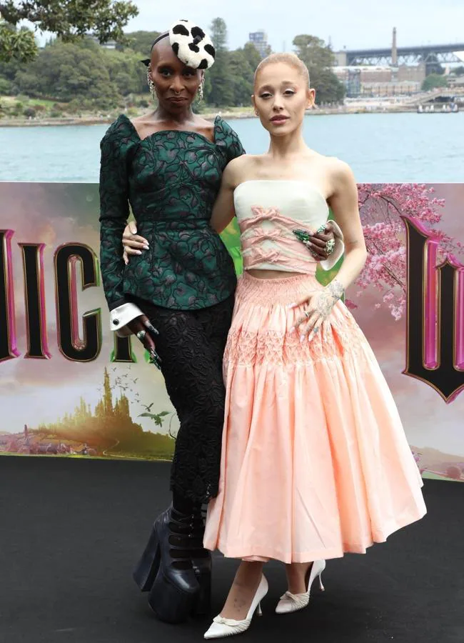 Cynthia Erivo y Ariana Grande en la presentación de 'Wicked' en Sidney/GTRES