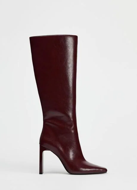 Botas altas de Zara (49,99 euros)