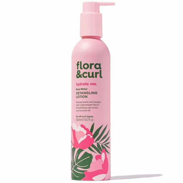 Rose Water Detangling Lotion de Flora&Curl. Precio: 18,95 euros