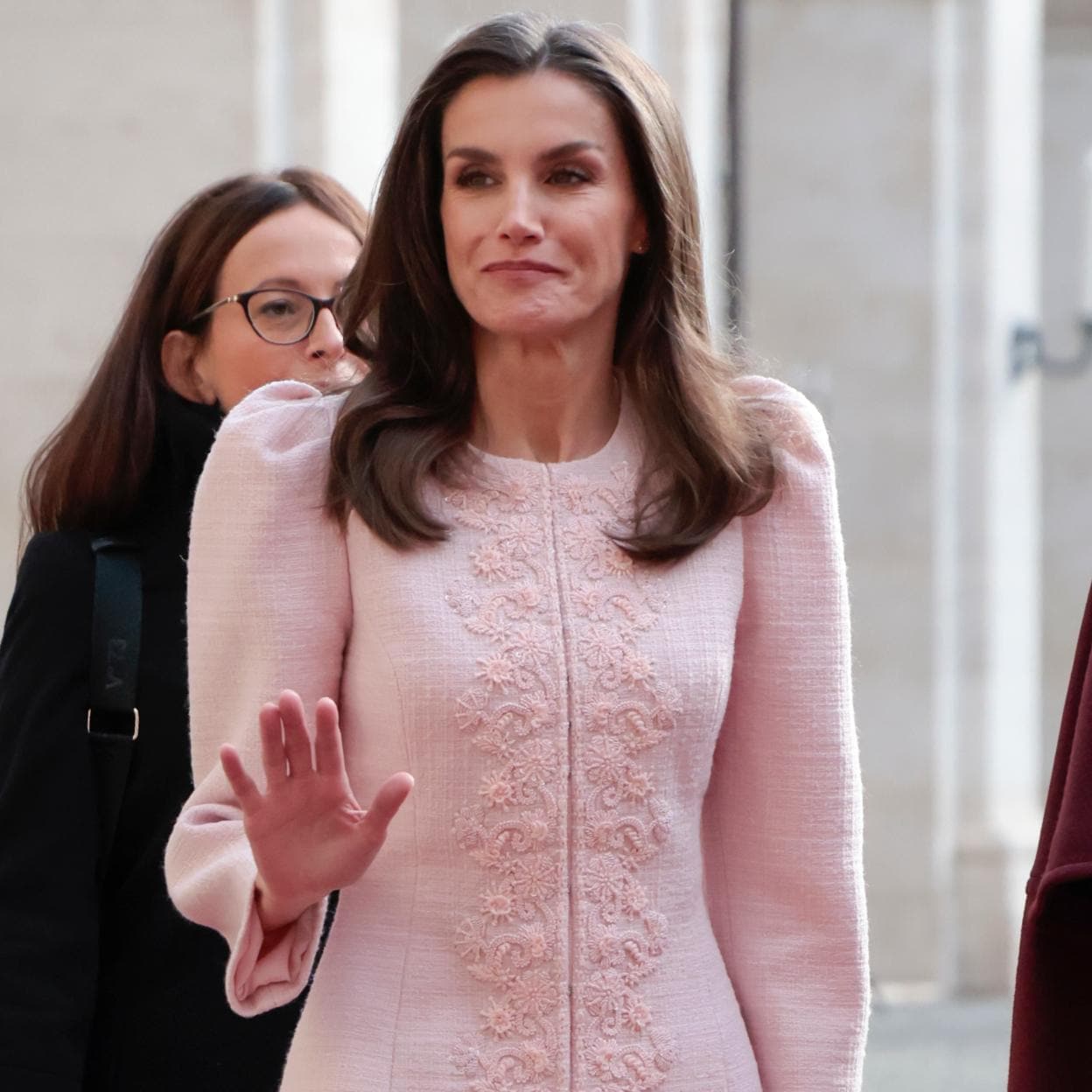 La reina Letizia, en su segundo día en Italia. /gtres