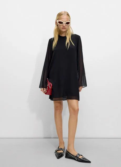 Vestido negro de Parfois (45,99 euros)