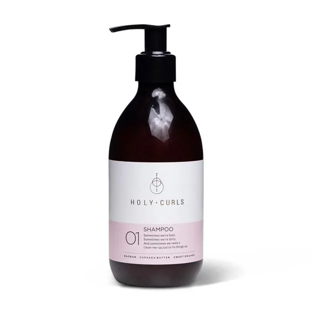 01 Shampoo de Holy Curls. Precio: 25 euros