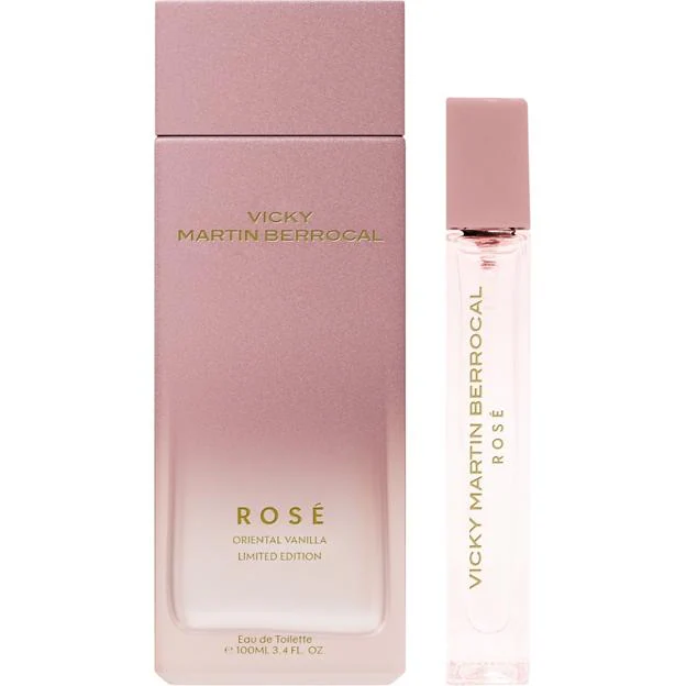 El perfume Rosé de Vicky Martín Berrocal.