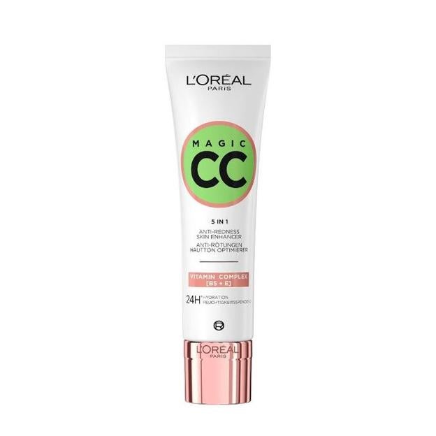 Magic CC crema anti-rojeces 5 en 1 de L'Oréal Paris