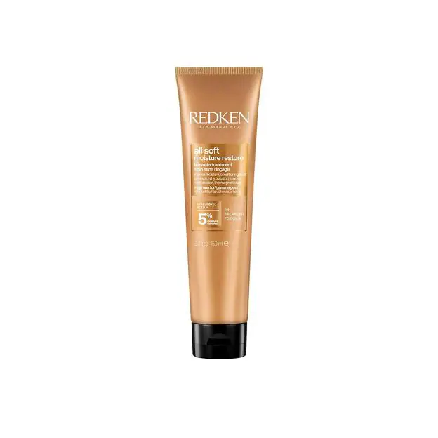 ALL SOFT moisture restore leave-in treatment de Redken.