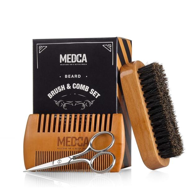 Juego de barba de Medca. Precio: 22,99 euros