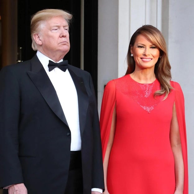 Donald y Melania Trump en una imagen de archivo. 