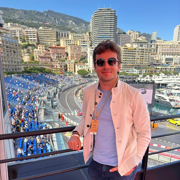 Francesco Castellacci durante el Gran Premio de Formula 1 de Mónaco. 