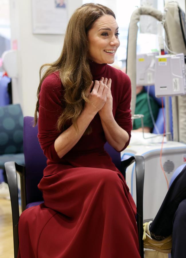 Kate Middleton visita el hospital Royal Marsden en Londres (GTRES)