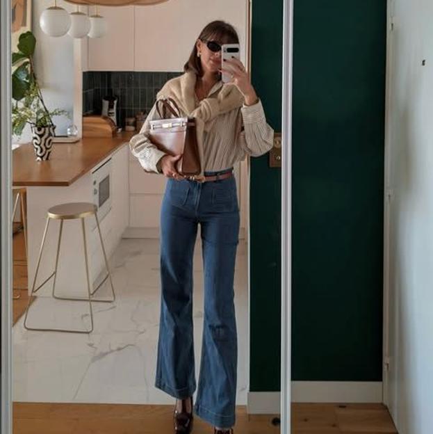 Los pantalones efecto tipazo que todas las francesas tienen en su armario a cualquier edad