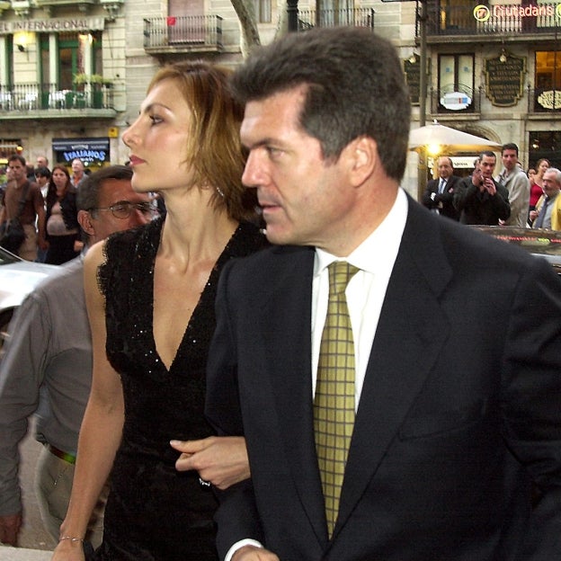 Adriana Abascal y Juan Villalonga en una imagen de 2002. 