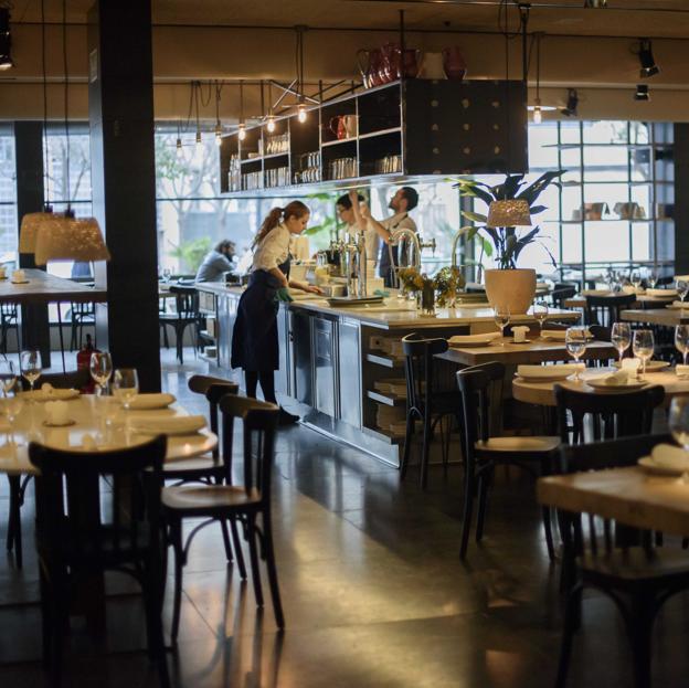 Vista del restaurante Fismuler de Barcelona, uno de los favoritos de Dani Roca.