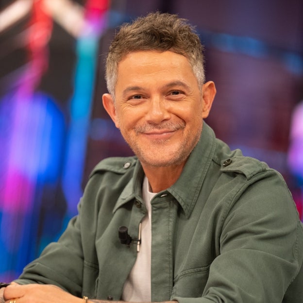 Alejandro Sanz durante su visita a 'El Hormiguero'. 