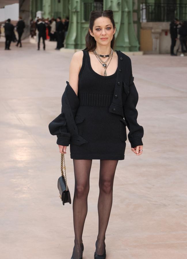 Marion Cotillard en el desfile de Chanel. Foto: Gtres.