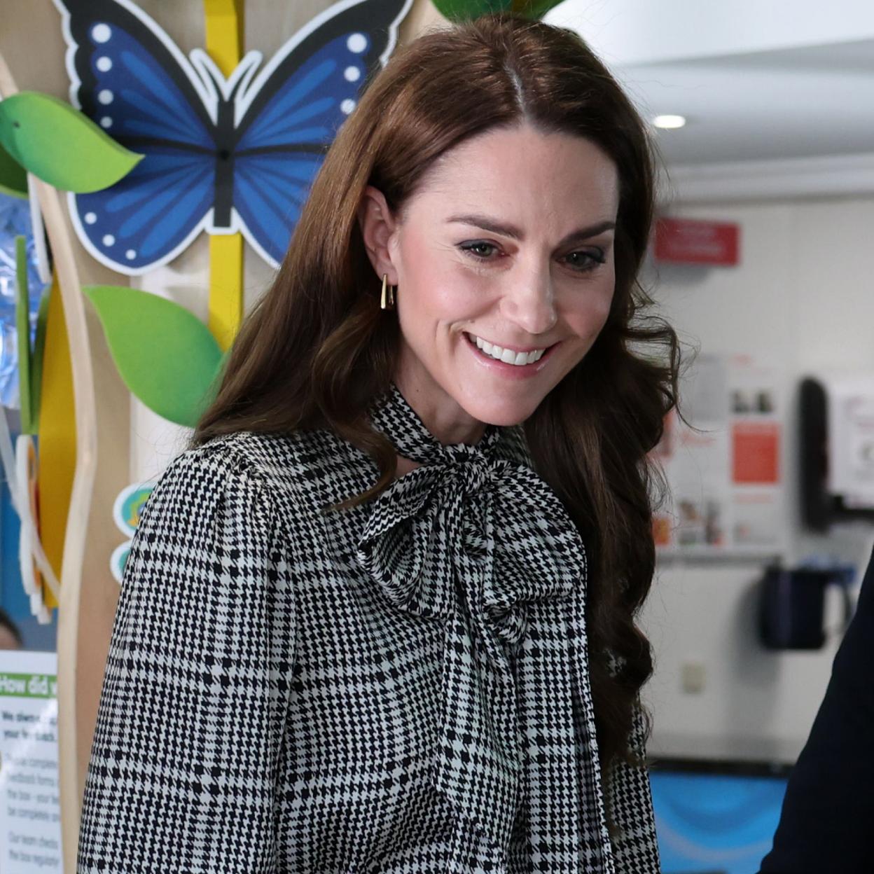 Kate Middleton con un vestido de Zara/GTRES