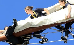 Las fotos inéditas de la princesa Leonor en el buque Juan Sebastián de Elcano: estudio, acrobacias y compañerismo