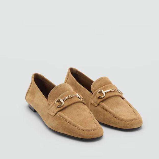 Mocasín piel hebilla (49,99€)