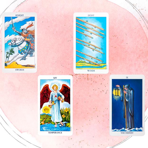 La energía del Tarot esta semana: «Equilibra tu mente, bloquea los pensamientos negativos y avanza con confianza hacia el cambio»