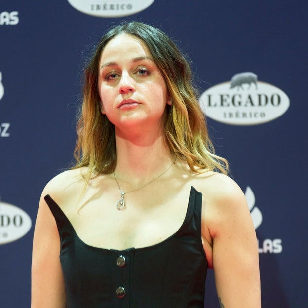 Laura Weissmahr en los Premios Feroz. 