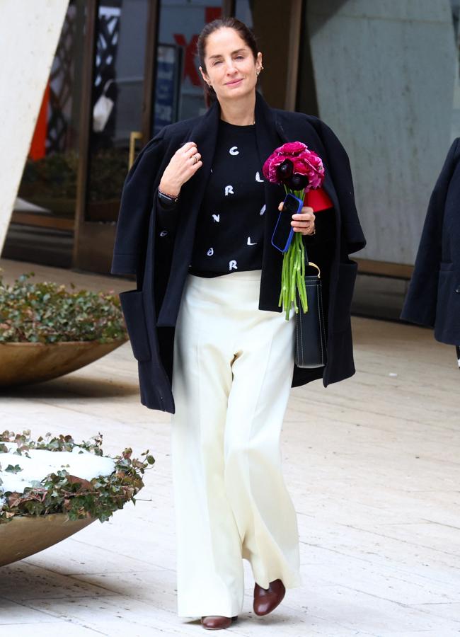 Carolina Herrera Jr. en el desfile de Nueva York. Foto: Gtres.