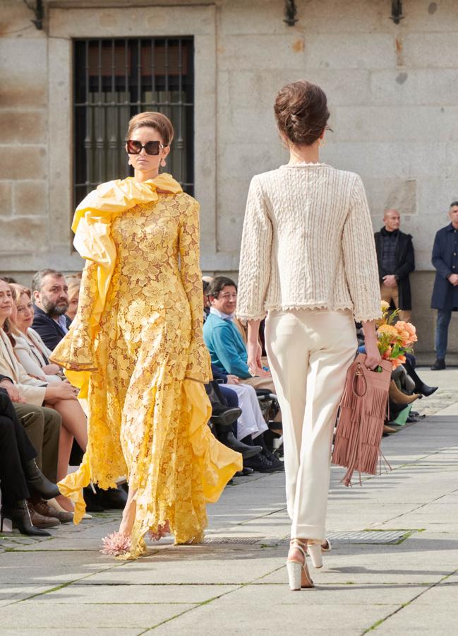 Look de Peñalver Brand en el desfile inaugural de Madrid es Moda. Foto: Pablo Paniagua.