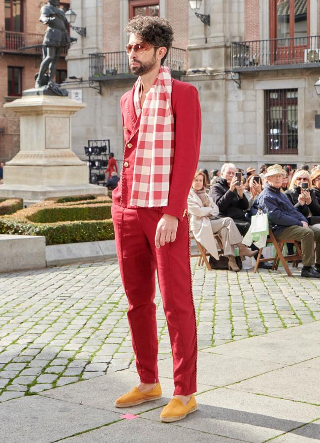 Look de Paloma Suárez en el desfile inaugural de Madrid es Moda. Foto: Pablo Paniagua.