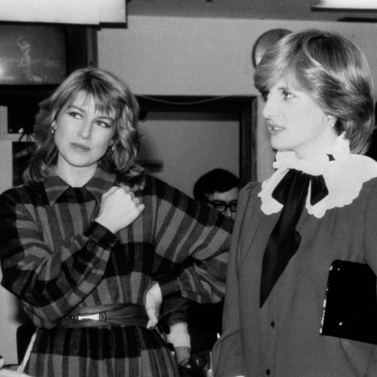 Selina Scott era muy amiga de Diana de Gales. /GETTY