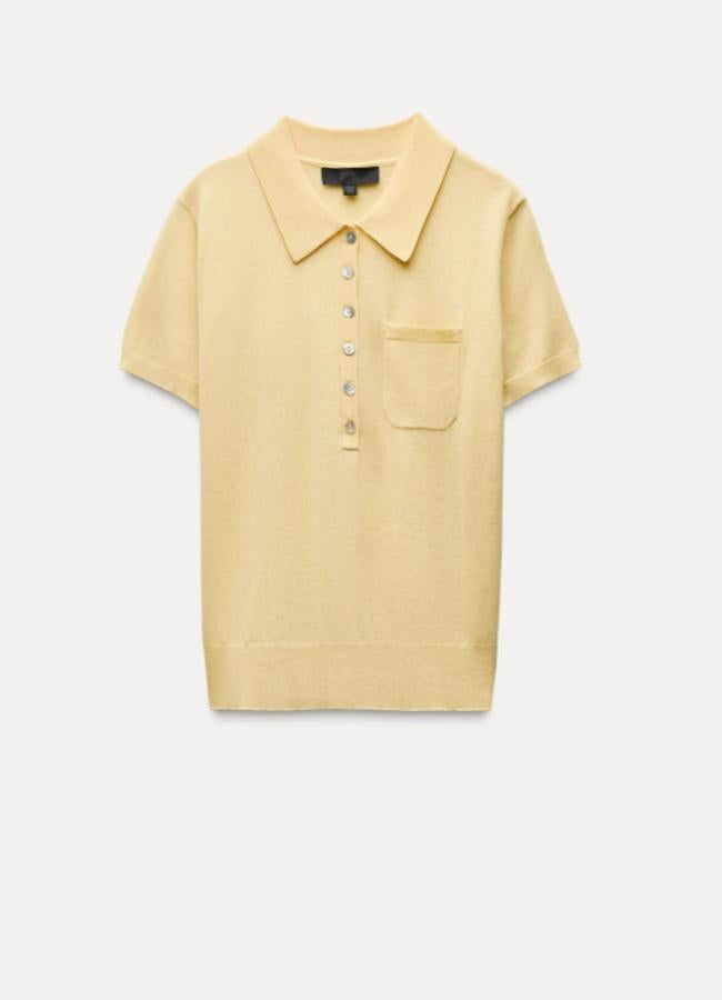 Jersey tipo polo de Zara (ZARA)