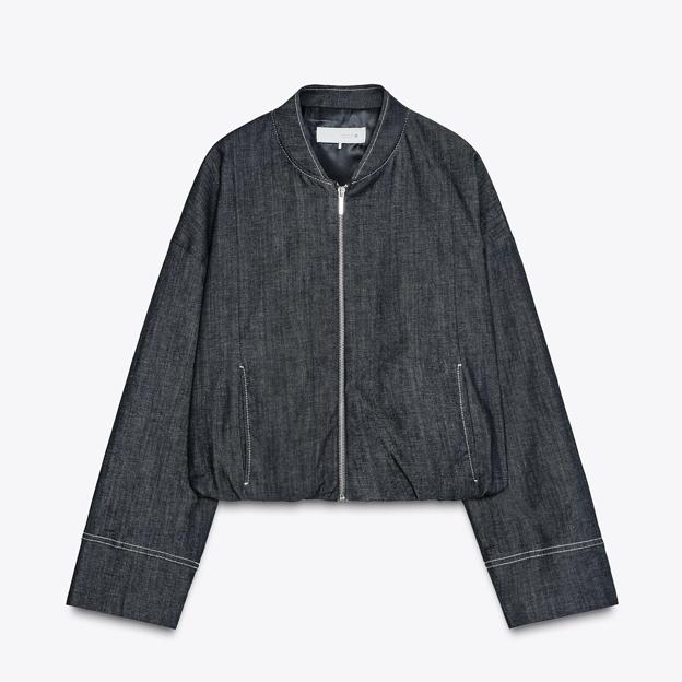 Cazadora bomber Z1975 denim globo (35,95€)