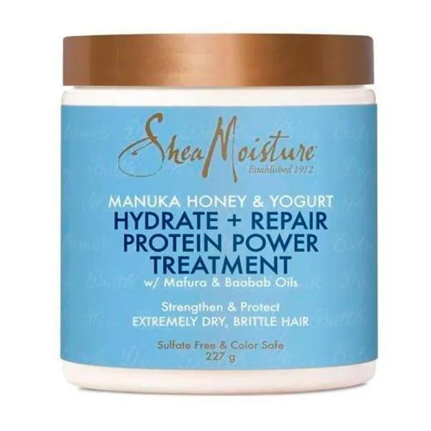 Hydrate+Repair Protein Power Treatment de Shea Mositure. Precio: 14,99 euros