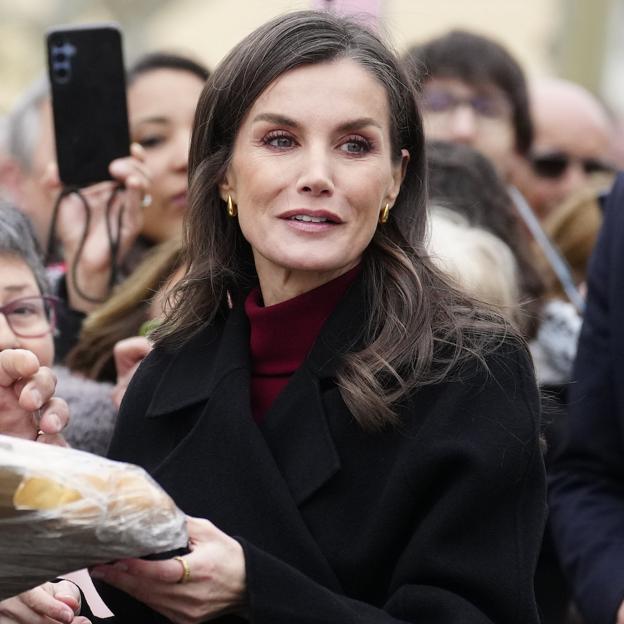 La reina Letizia en Tudela, Navarra.