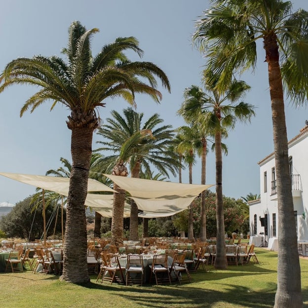 El escenario de la boda de Luis Astolfi junior y Cristina Serrano. 