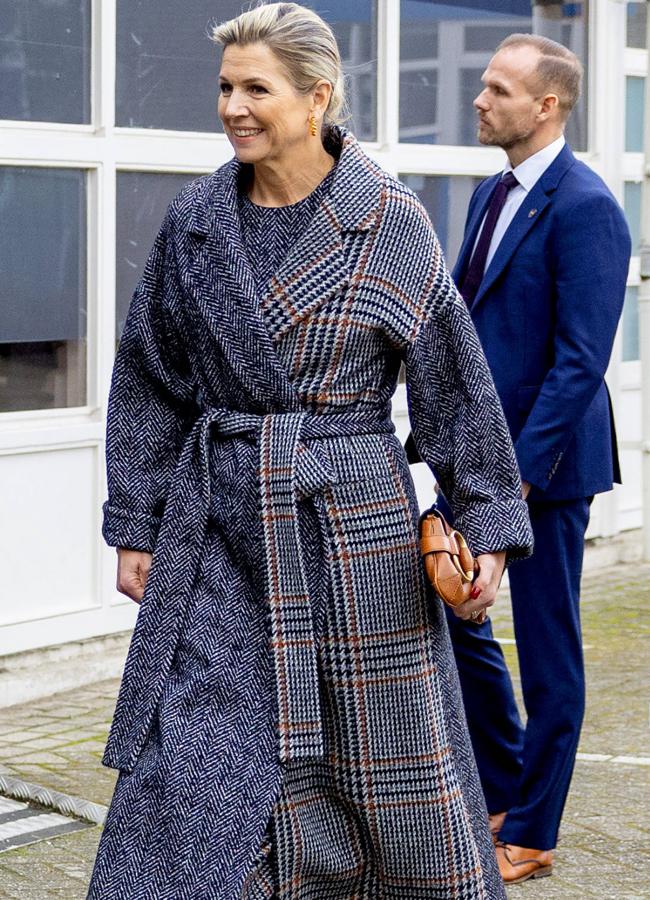 Máxima de Holanda con total look de Oscar de la Renta (GTRES)