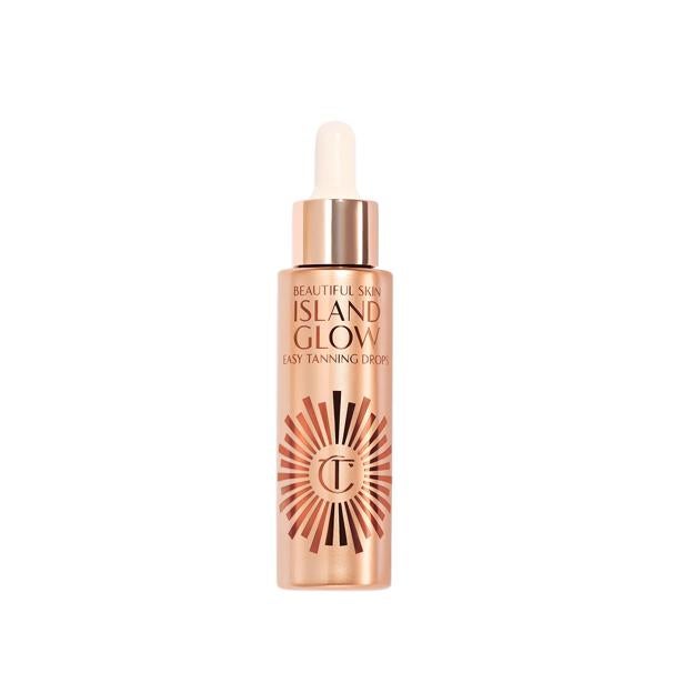 Gotas autobronceadoras Beautiful Skin Island Glow Easy Tanning Drops de Charlotte Tilbury.