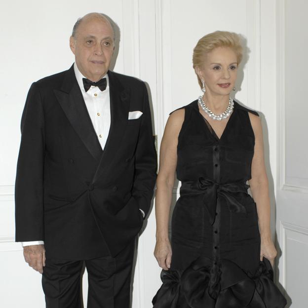 Reinaldo y Carolina Herrera compartieron más de 50 años de amor,