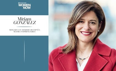 La abogada Miriam González, fundadora de España Mejor, participará en Santander WomenNOW
