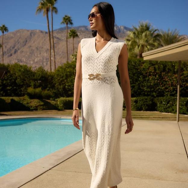 Estos vestidos de punto de Zara estilo boho chic son lo más para llevar todo el verano