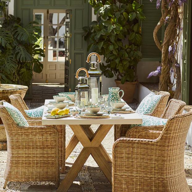 El Corte Inglés rebaja sus muebles de exterior más bonitos para la terraza y el jardín