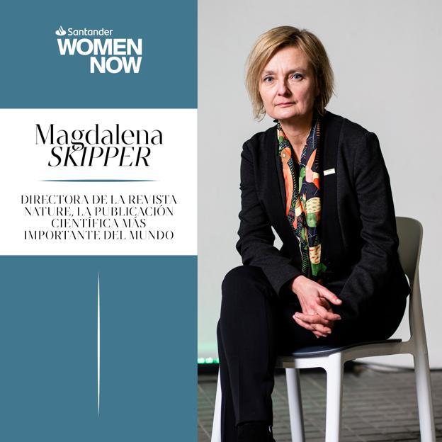 Magdalena Skipper, directora de la revista Nature, participará en Santander WomenNOW 2025