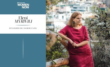 Eleni Myrivili, jefa global de calor de la ONU, intervendrá en Santander WomenNOW