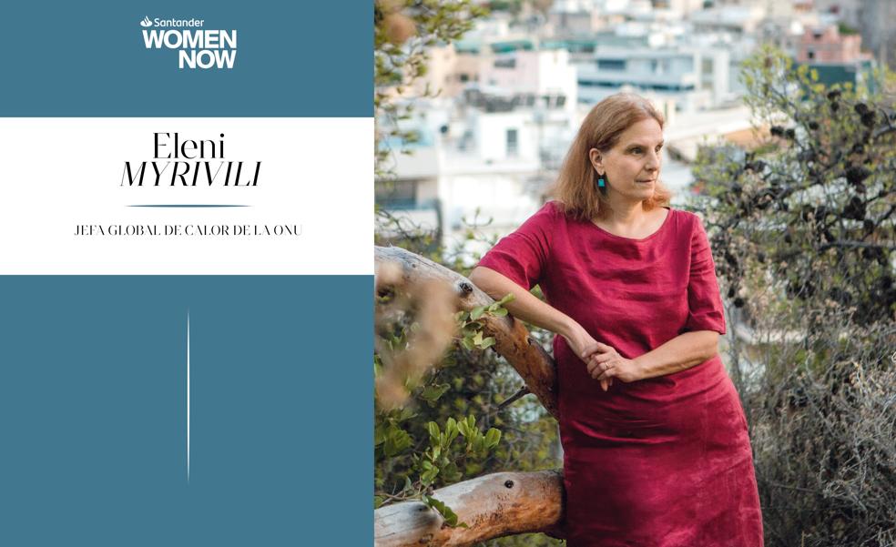 Eleni Myrivili, jefa global de calor de la ONU, intervendrá en Santander WomenNOW