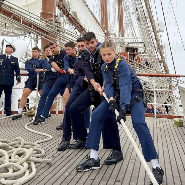 Pruebas de fuego: se filtran los detalles sobre el entrenamiento físico de guardamarina de Leonor
